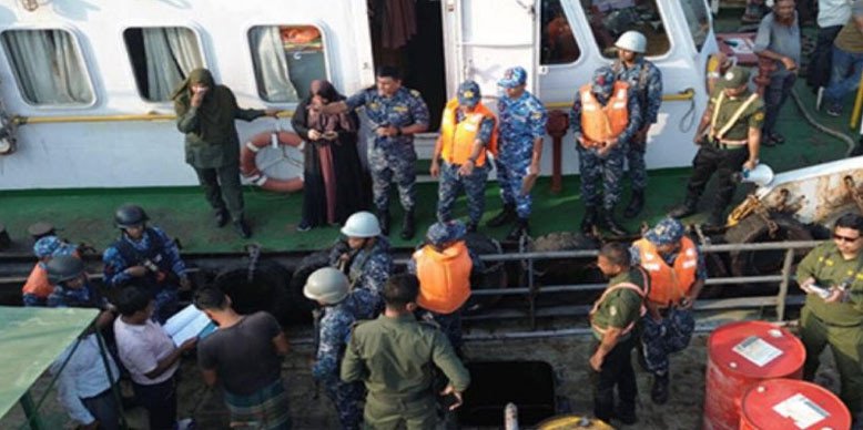 কর্ণফুলী নদীতে রাখা ট্যাংকারে ৩৭ হাজার লিটার ডিজেল মজুত 